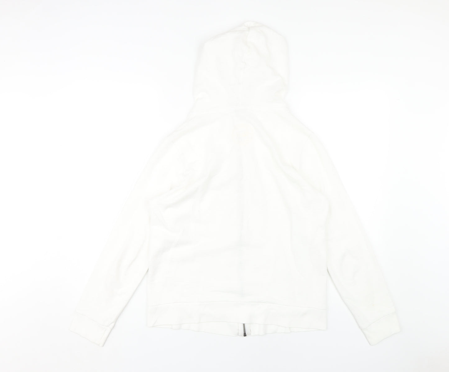 Next White Full Zip Women's Hoodie Size 12