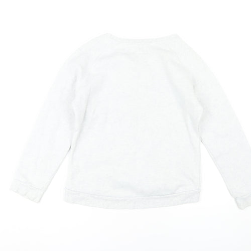 Candy Couture Girls White Pullover Sweatshirt, Size 15