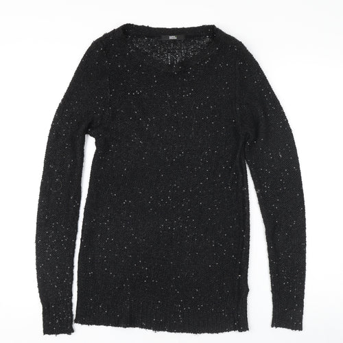 Marks and Spencer Women's Black Pullover Jumper