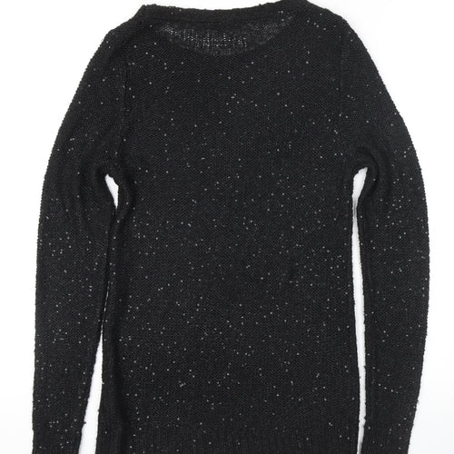 Marks and Spencer Women's Black Pullover Jumper