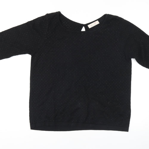 Marks and Spencer Women's Black Pullover Jumper