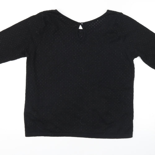 Marks and Spencer Women's Black Pullover Jumper
