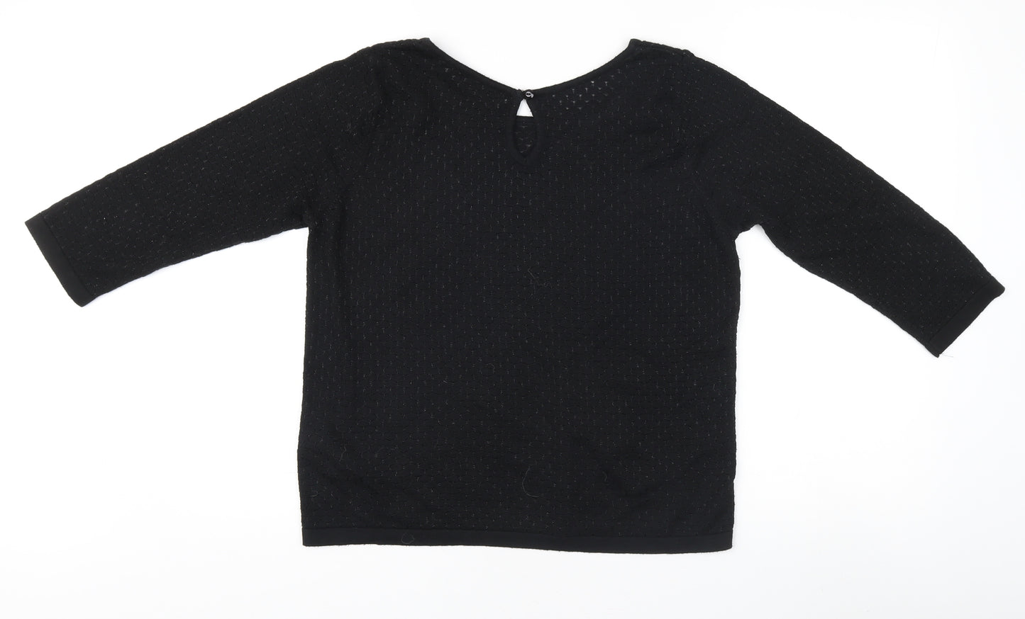 Marks and Spencer Women's Black Pullover Jumper