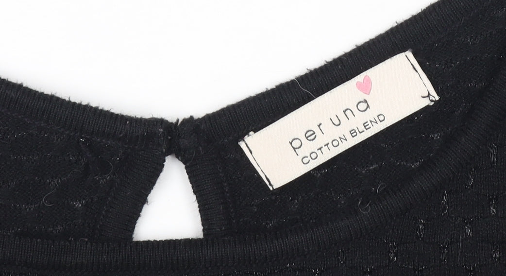 Marks and Spencer Women's Black Pullover Jumper