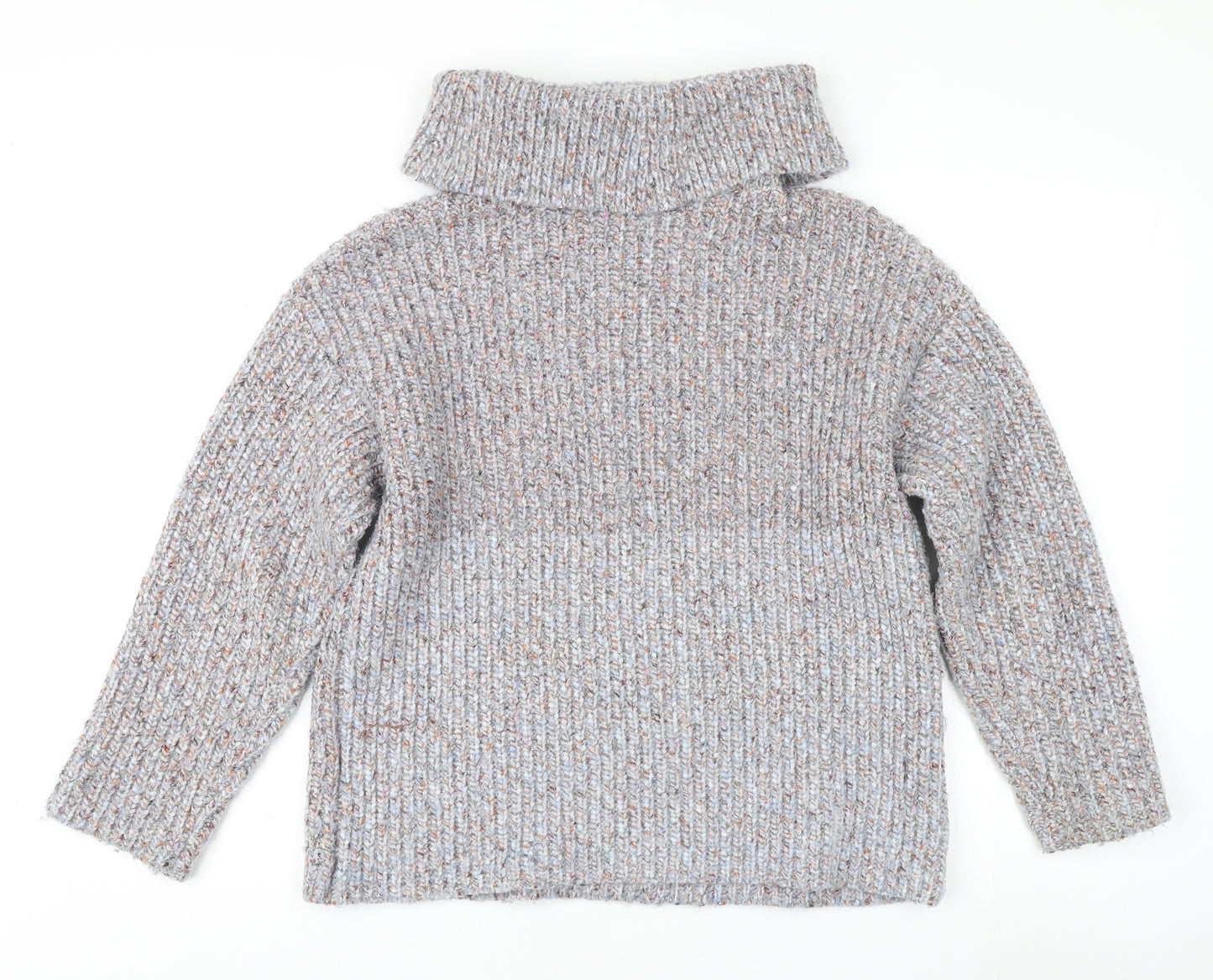 Great Plains Women's Multicoloured Roll Neck Pullover
