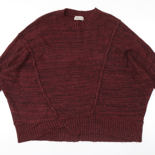 Label Lab Women's Red Pullover Jumper, Size 10