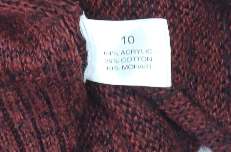 Label Lab Women's Red Pullover Jumper, Size 10