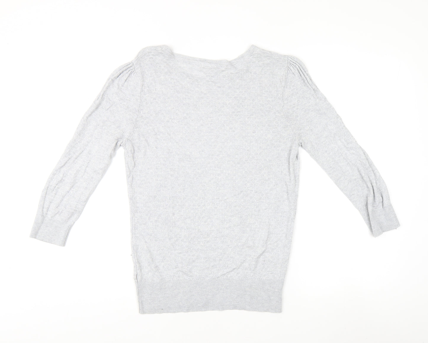 H&M Women's Grey Pullover Jumper, M, Crew Neck