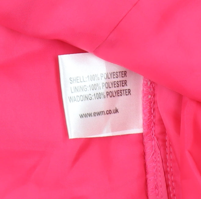 Honor Millburn Women's Pink Quilted Waistcoat Size L