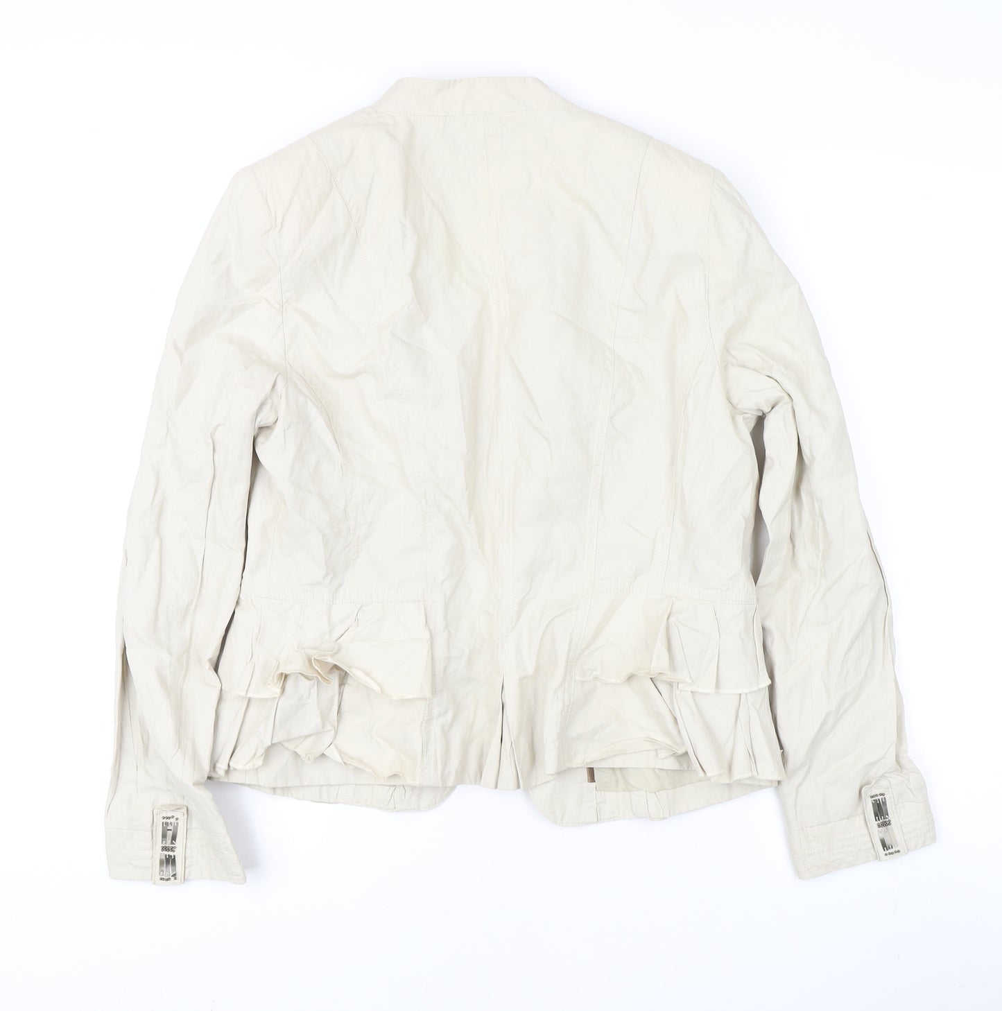 Marks and Spencer Women Beige 14 Per Una Jacket