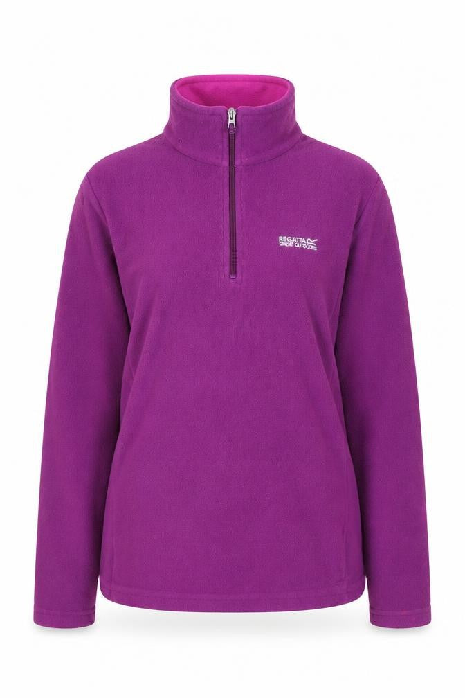 Regatta Women's Purple Fleece Jacket Size 10