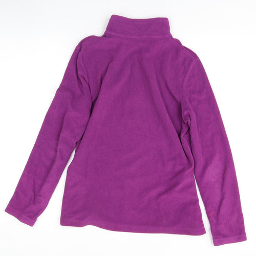 Regatta Women's Purple Fleece Jacket Size 10