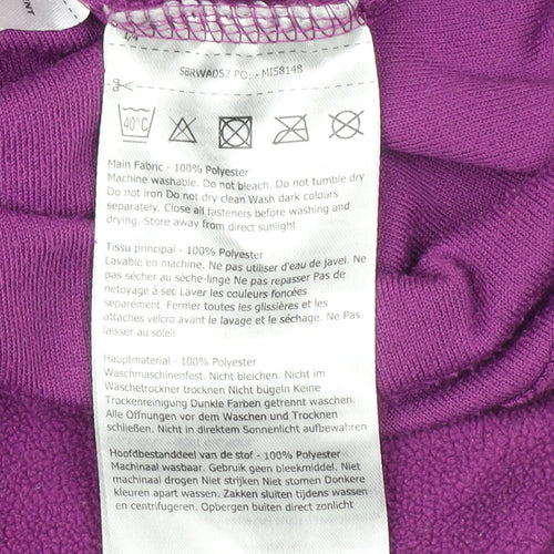 Regatta Women's Purple Fleece Jacket Size 10