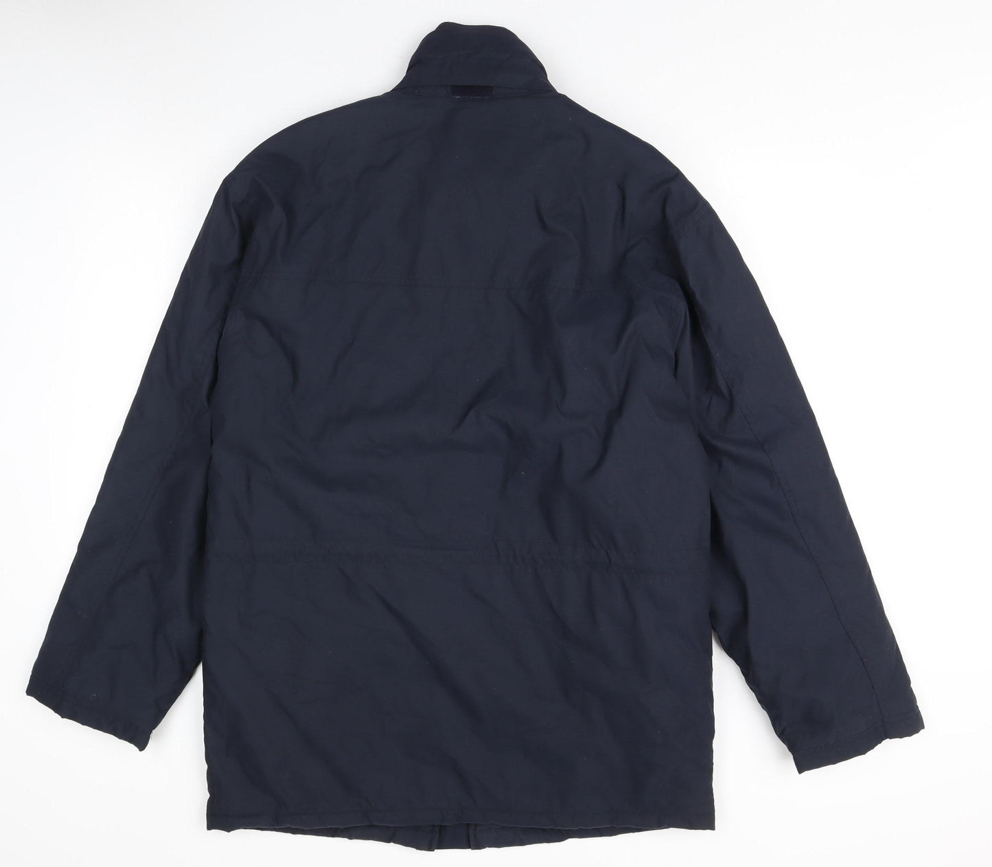 Savatini Mens Blue Mid-Length Casual Jacket S