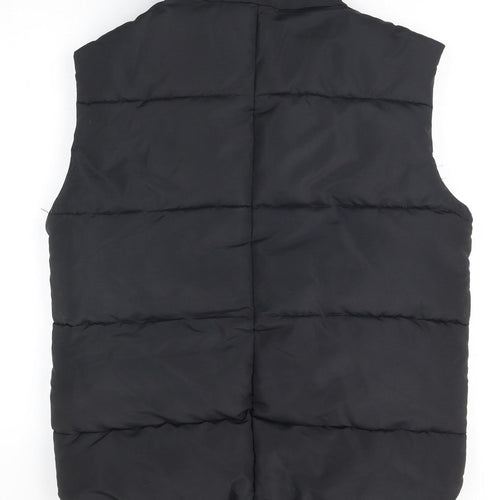 Missguided Women's Black Padded Waistcoat UK 8