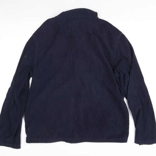Regatta Men's Blue Fleece Jacket, Size L, Casual