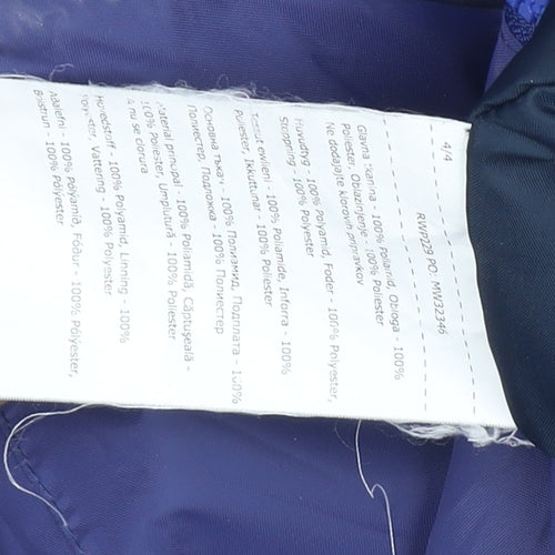 Regatta Great Outdoors Blue Women’s Parka Jacket Size 14