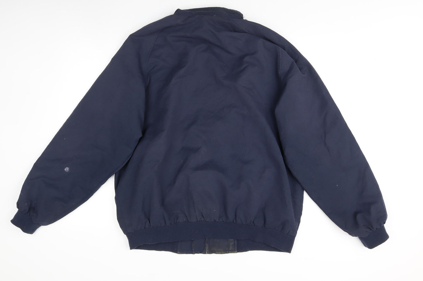 Carabou Men's Blue Bomber Jacket with Zipped Pockets