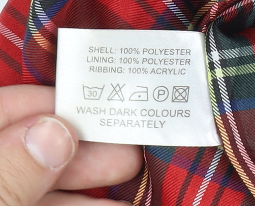 Carabou Men's Blue Bomber Jacket with Zipped Pockets