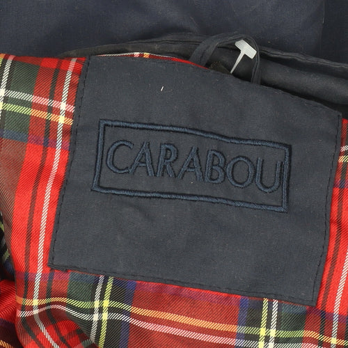 Carabou Men's Blue Bomber Jacket with Zipped Pockets