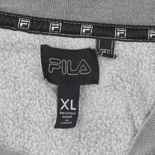 Fila Unisex Grey XL Pullover Jumper