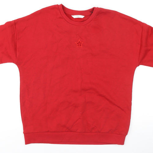 Marks and Spencer Boys Red Pullover Jumper 11-12 Years