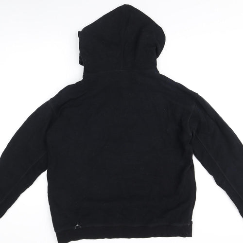 Ivy Park Women's Black Hooded Pullover Jumper