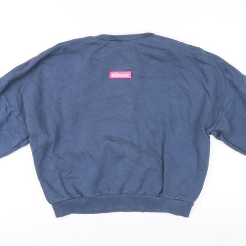 Ellesse Women's Blue Pullover, Size 6