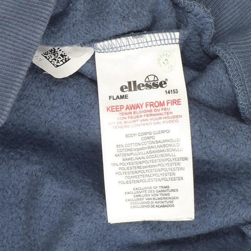 Ellesse Women's Blue Pullover, Size 6