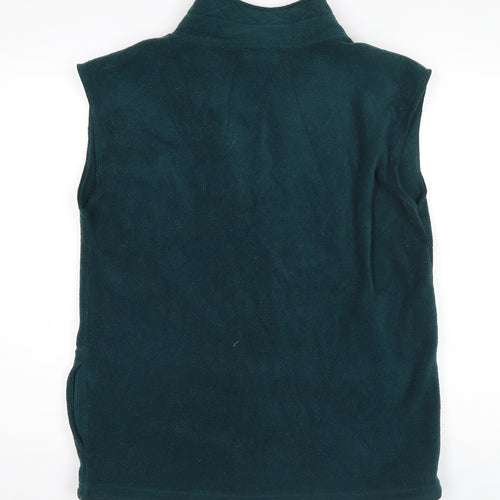Bon Marché Unisex Green Fleece Waistcoat - S Casual