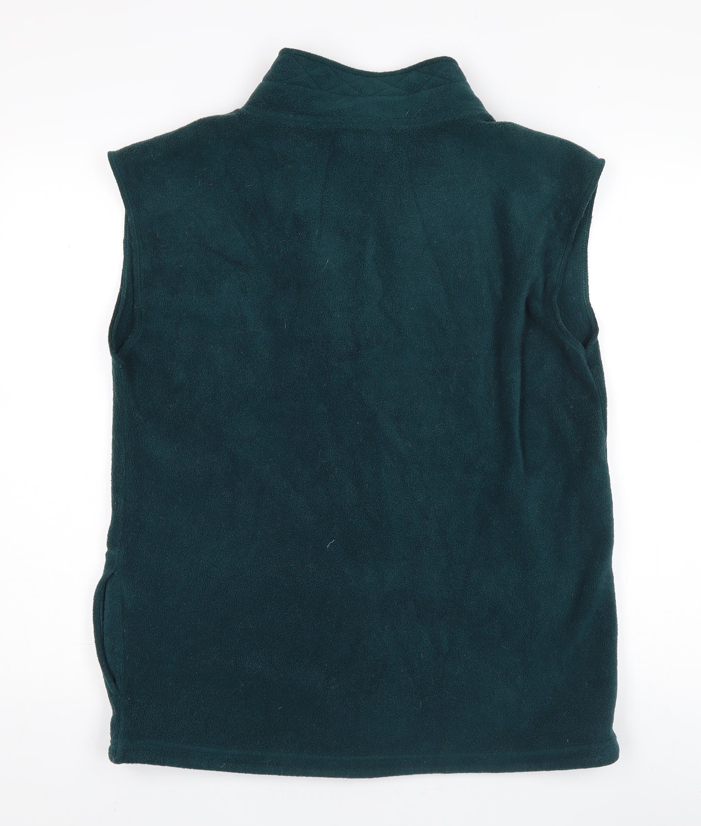 Bon Marché Unisex Green Fleece Waistcoat - S Casual