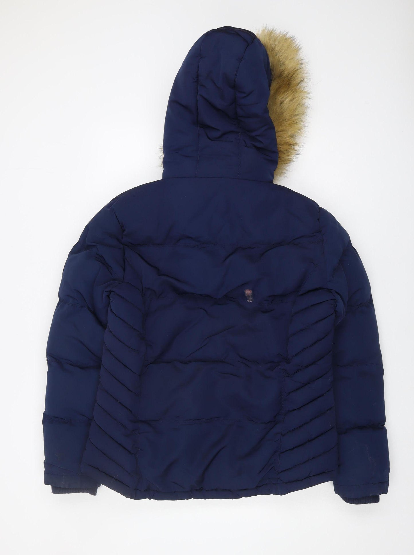 SoulCal & Co Women's Blue Puffer Jacket Size 12