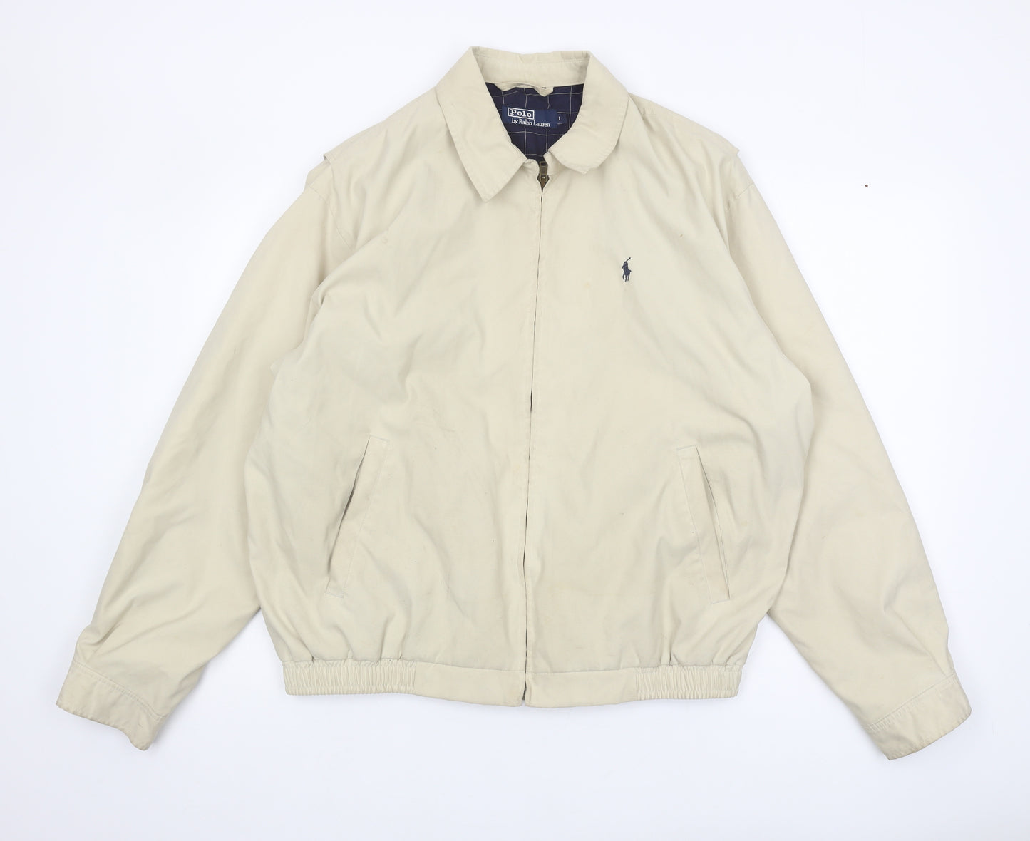 Polo Ralph Lauren Men’s Beige Bomber Jacket L