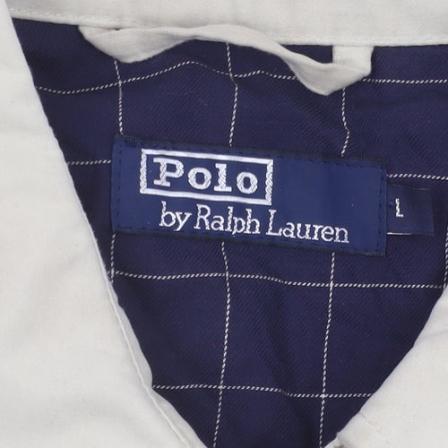 Polo Ralph Lauren Men’s Beige Bomber Jacket L