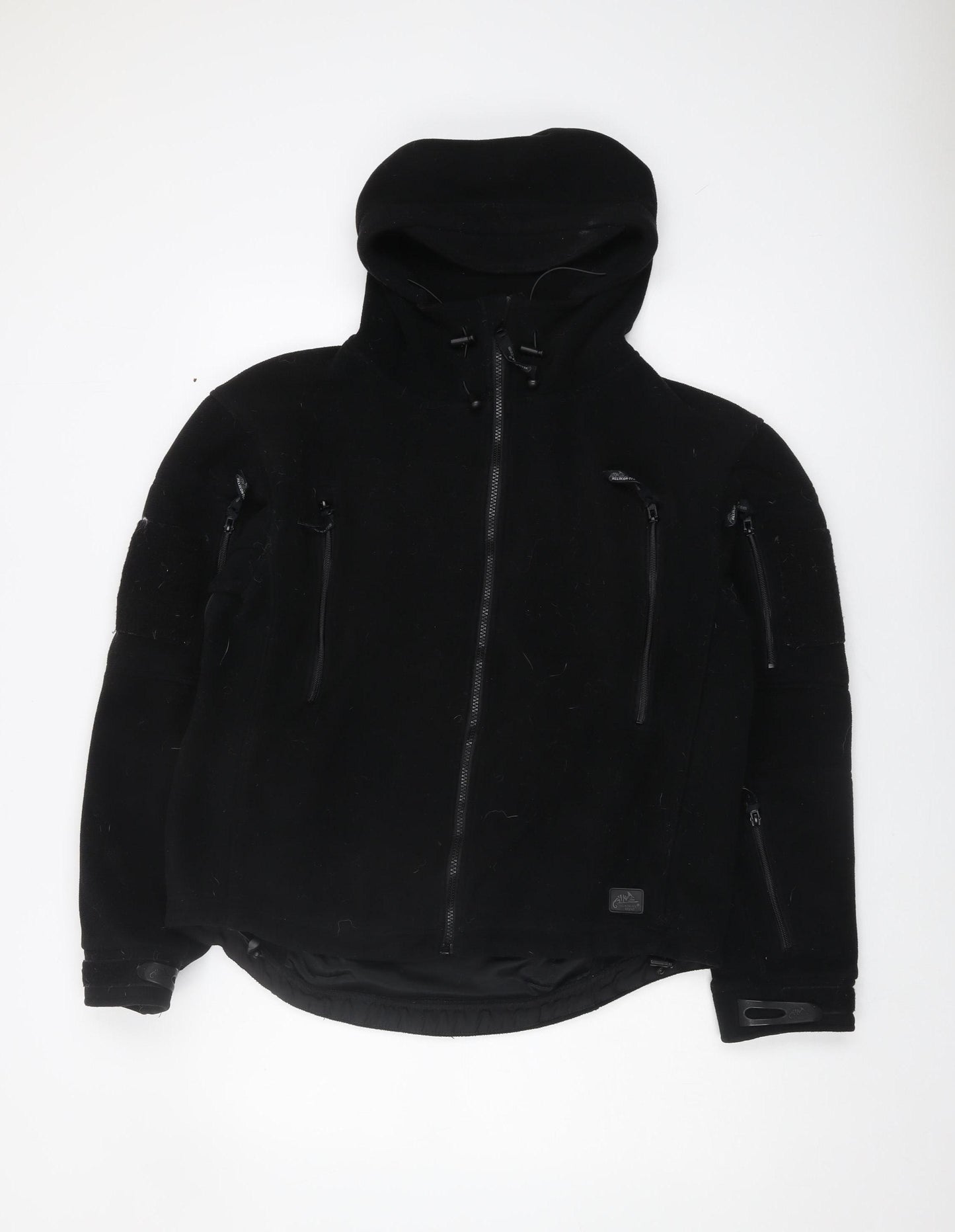 Helikon-Tex Men's Black Fleece Hooded Jacket M