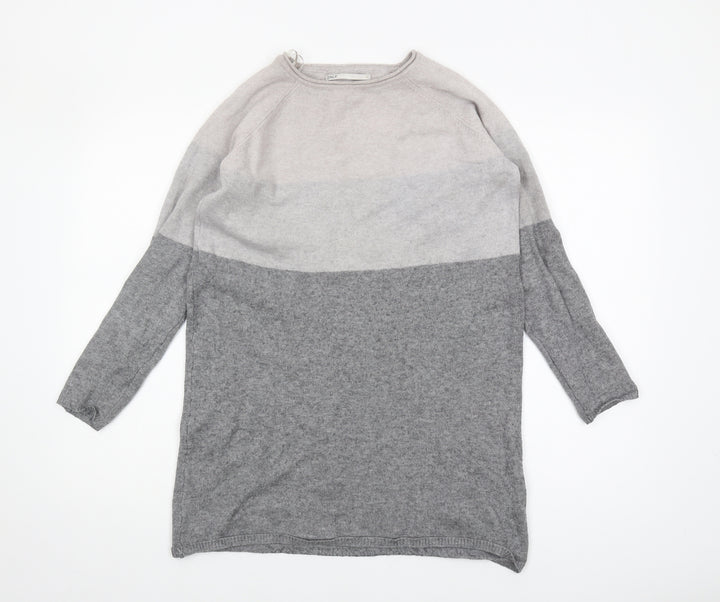 ONLY Women's Grey Pullover Jumper, S, Long Sleeve