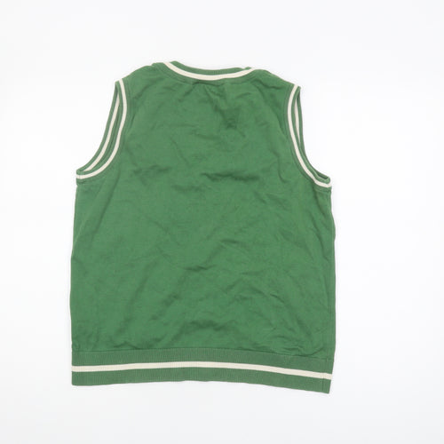 FILA Women's Green Cotton Sports Vest M