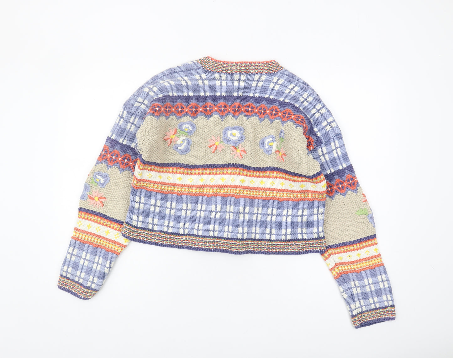 Next Multicoloured Women's Cardigan M V-Neck Style