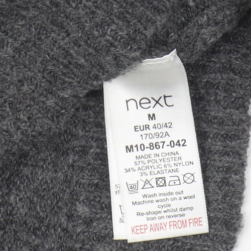 Next Women's Grey Sequin Pullover Jumper, Size M