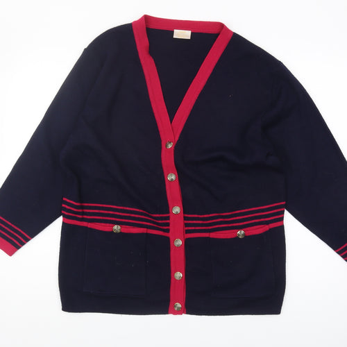 Eastex Women's Multicoloured M Cardigan