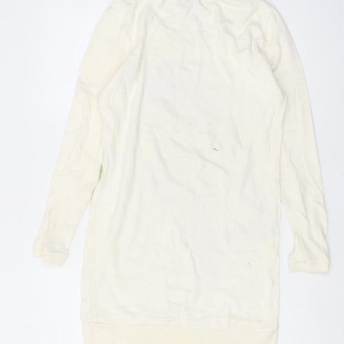 H&M Ivory Women's Jumper, Size 12, Long Sleeve