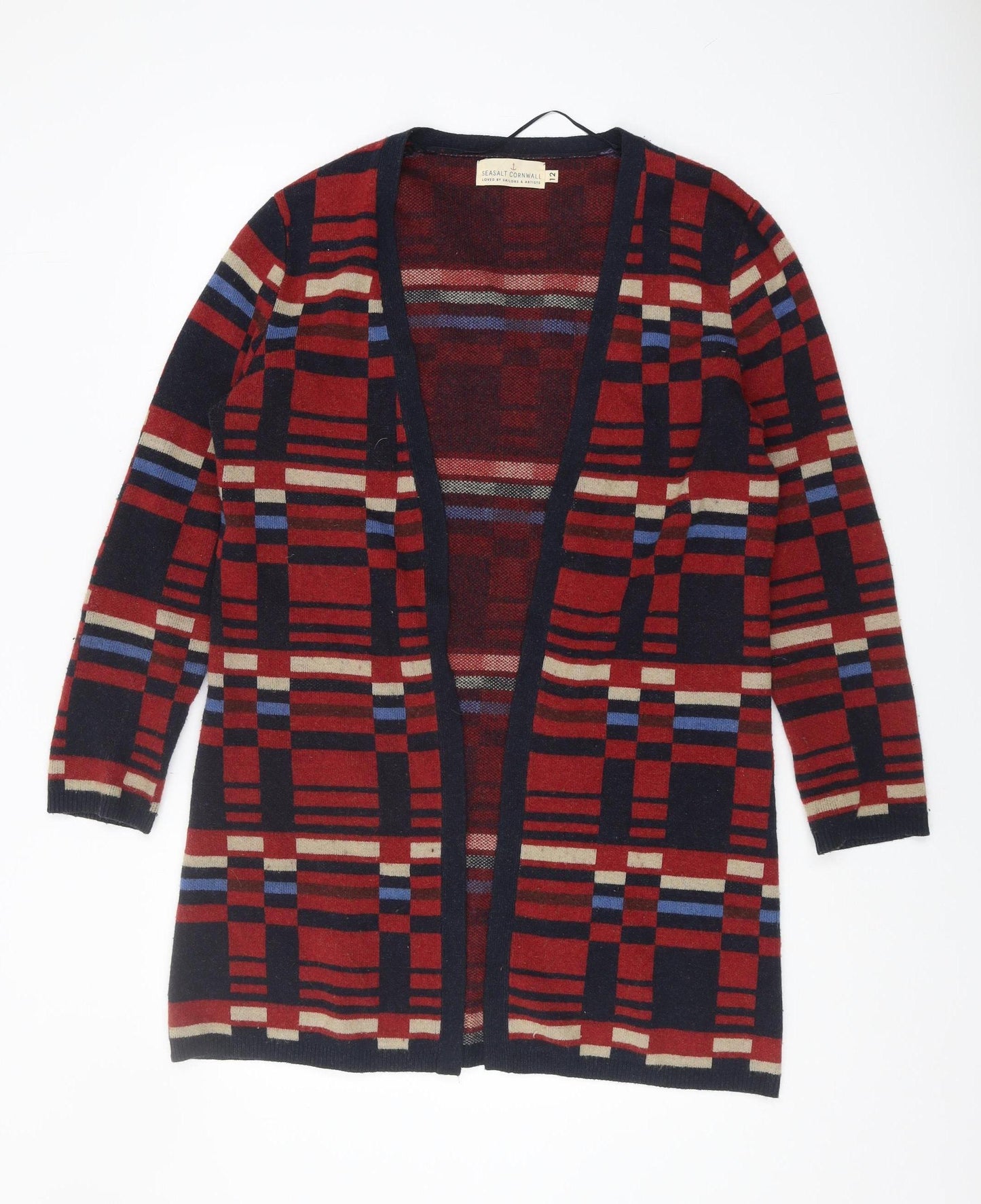 Seasalt Cornwall Women's Geometric Cardigan, Size 12