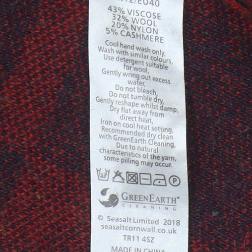 Seasalt Cornwall Women's Geometric Cardigan, Size 12