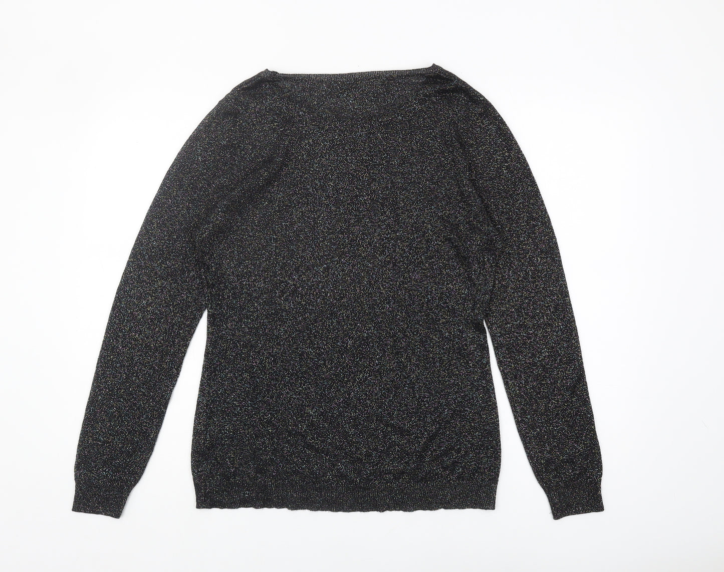 Pied a Terre Women's Black Pullover Jumper Size 12