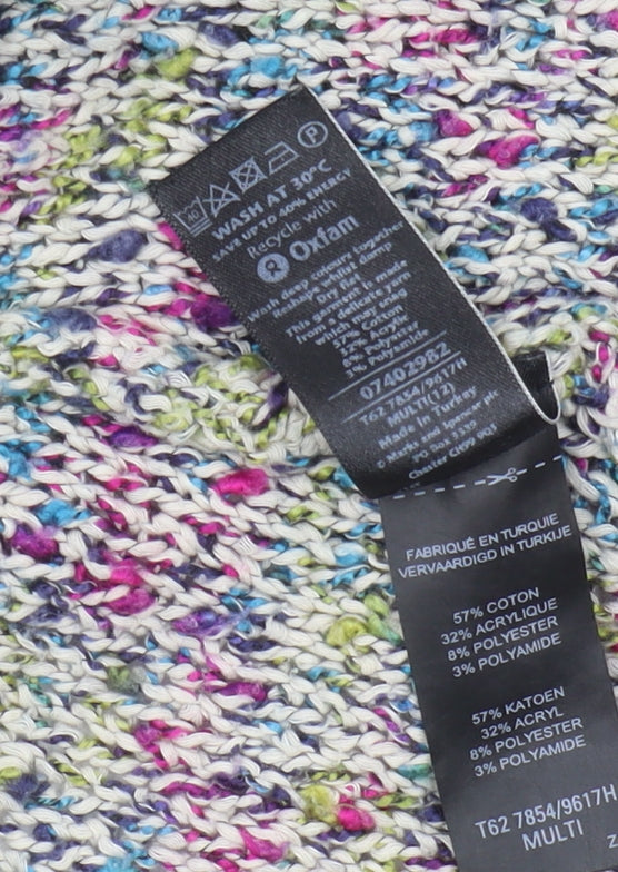 Marks and Spencer Women's Multicoloured Cardigan Size 12