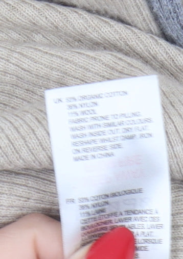 White Stuff Women's Beige Jumper Size 12