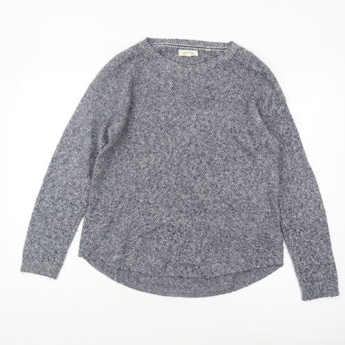 Fat Face Women's Grey Pullover Jumper Size 12