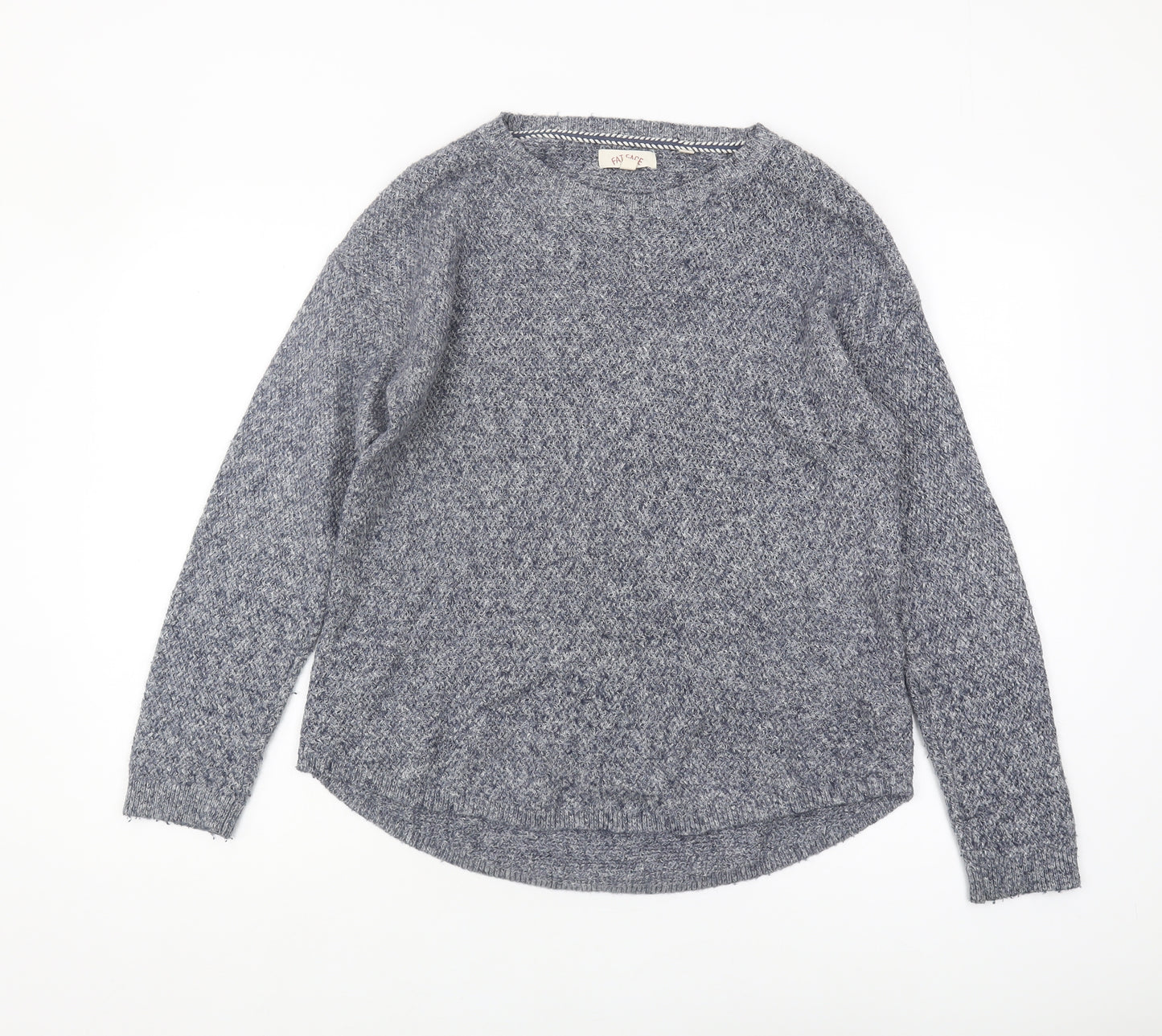 Fat Face Women's Grey Pullover Jumper Size 12