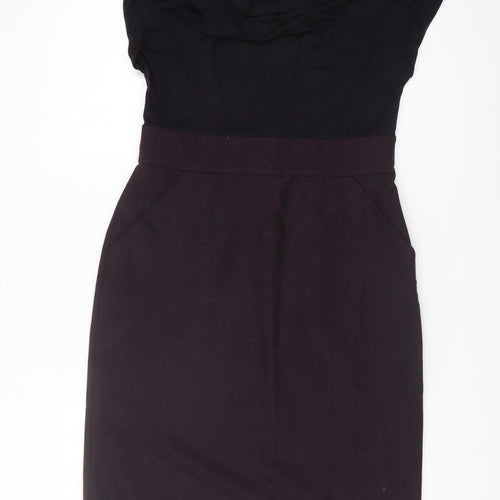 White Stuff Women's Black Sheath Dress Size 10