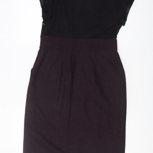 White Stuff Women's Black Sheath Dress Size 10